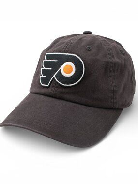 NHL Philadelphia Flyers Patch Dad Hat, Under Brim Art, Adjustable Buckle Strap